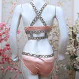 High Quality Pure Silk Bikini Style Padded Bra & Panty Set