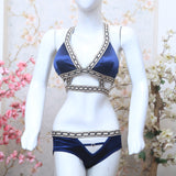 High Quality Pure Silk Bikini Style Padded Bra & Panty Set