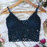 Lace Padded Strapless Bralette