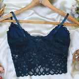 Lace Padded Strapless Bralette