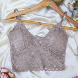 Lace Padded Strapless Bralette