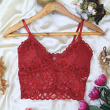 Lace Padded Strapless Bralette