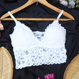 Lace Padded Strapless Bralette