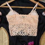 Lace Padded Strapless Bralette