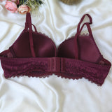 Russian Push Up Adjustable Lace Edge Bra