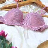 Russian Push Up Adjustable Lace Edge Bra