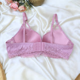 Russian Push Up Adjustable Lace Edge Bra