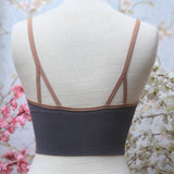 Woman's Front Zipper Padded Bra