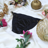 Ice Silk Satin Lingerie Seamless Panty