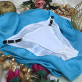 Ice Silk Satin Lingerie Seamless Panty